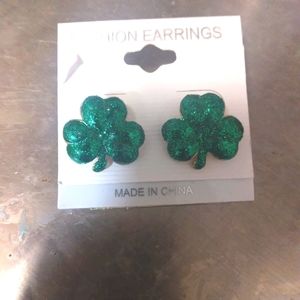 Shamrock earrings